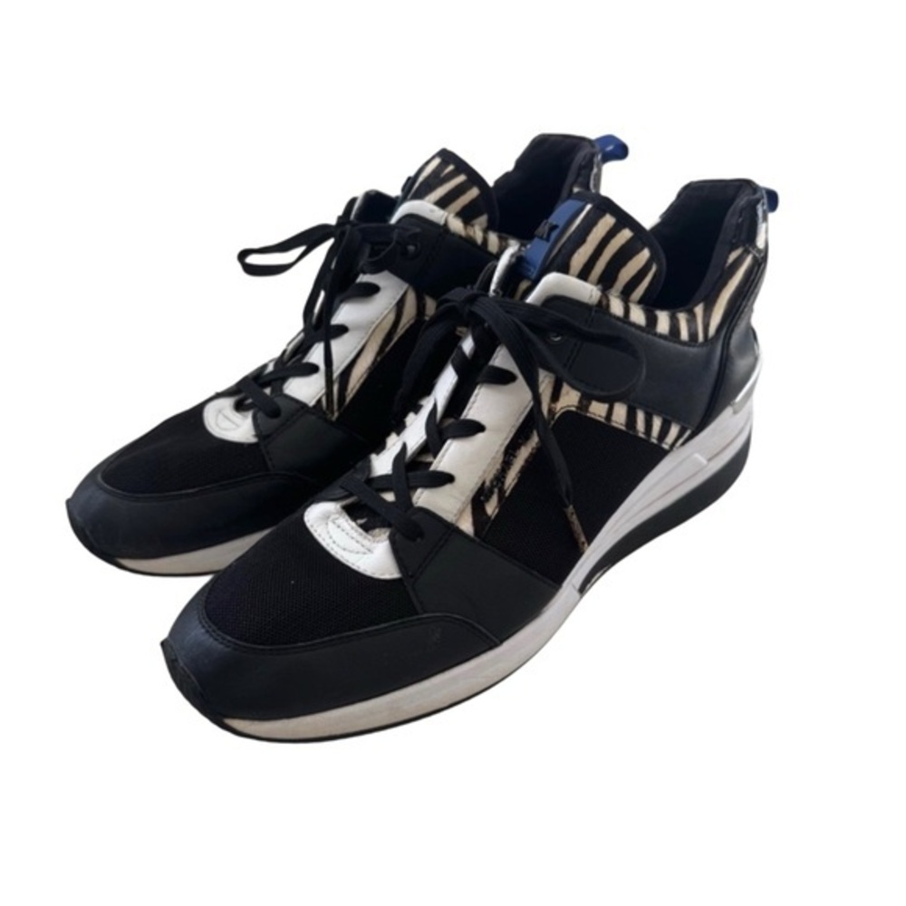 MICHAEL Michael Kors Georgie Zebra Print Calf Hair Men's Sneakers